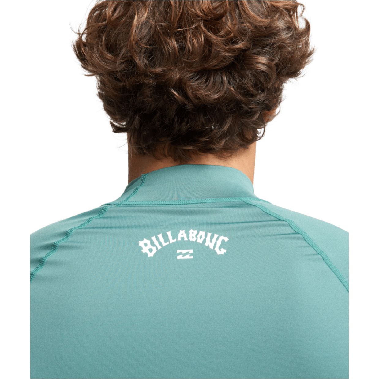 2026 Billabong Mens Waves All Day Short Sleeve Rash Vest EBYWR00101 - Sea Green